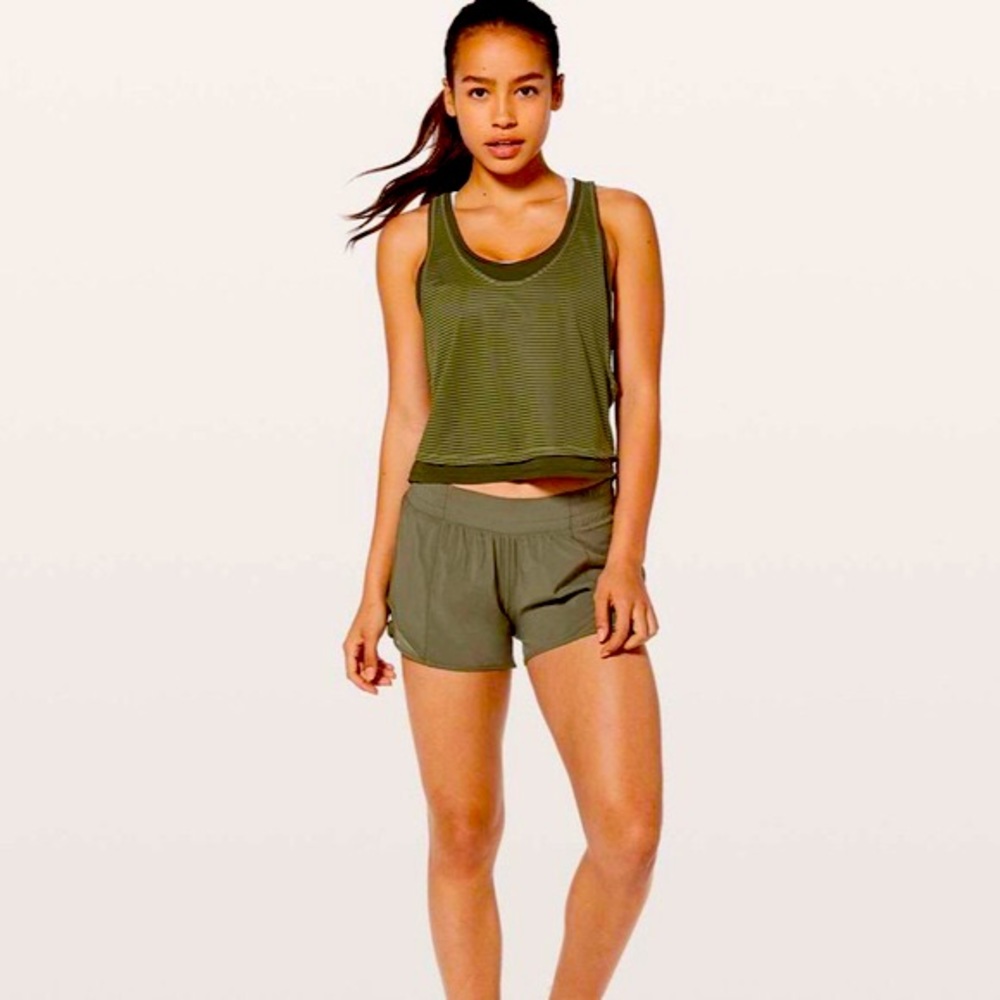 Lululemon lean in tank size 6
